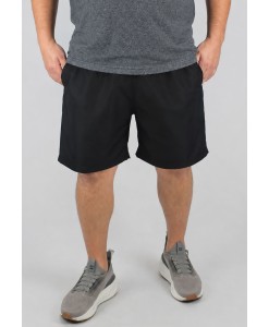Short Bermuda Extra grande Butu Biru Tactel Preto Short Bermuda Extra grande Butu Biru Tactel Preto